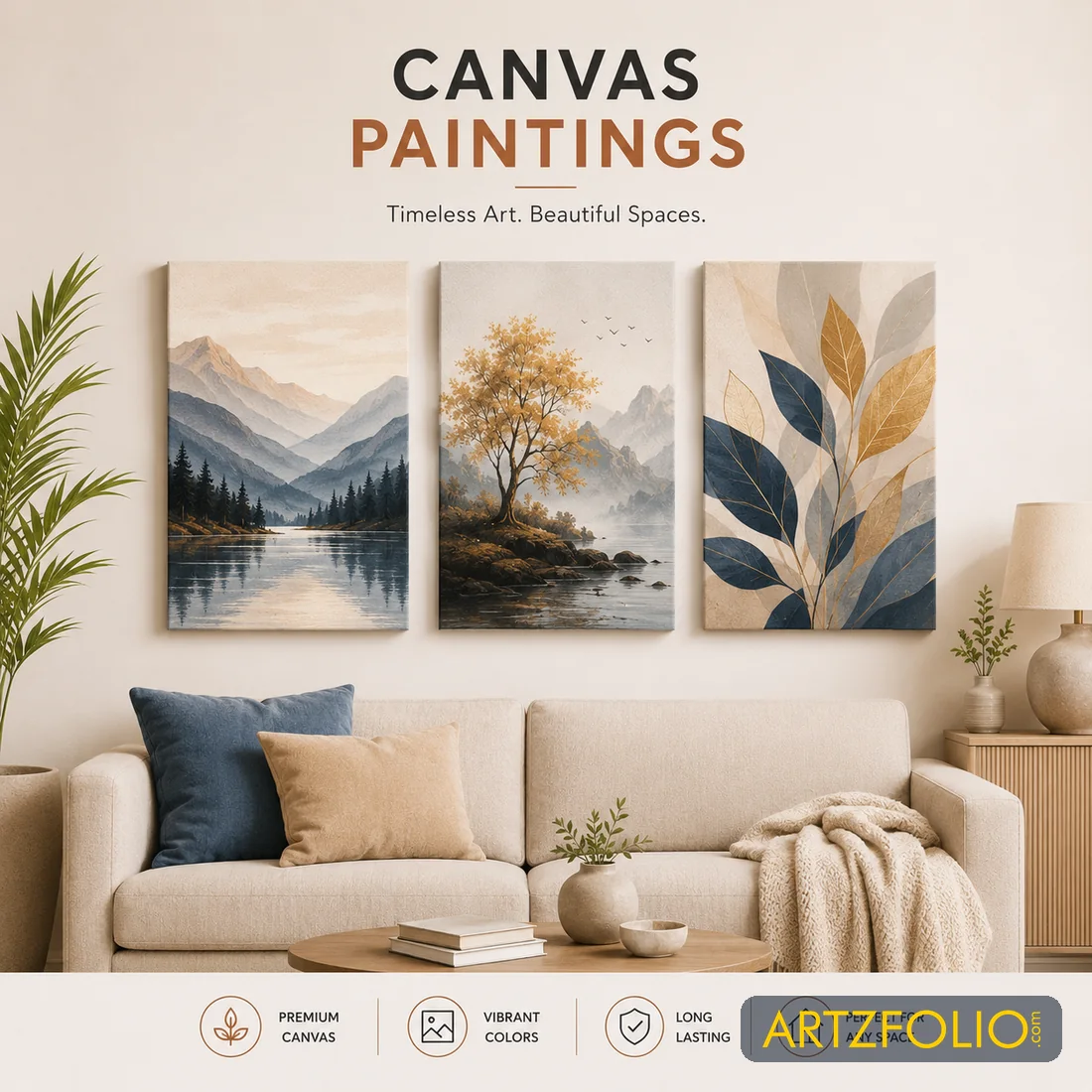 Paintings & Canvas — ArtzFolio private label manufacturing
